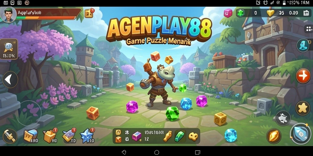 Tampilan gameplay seru dalam AGENPLAY88 yang penuh teka-teki.