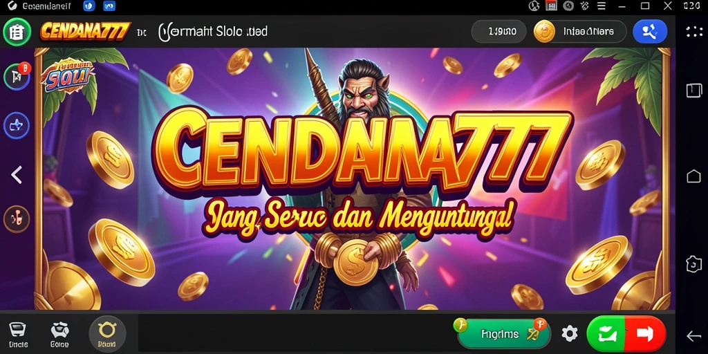 Tampilan gameplay menarik dari CENDANA777 yang penuh warna.
