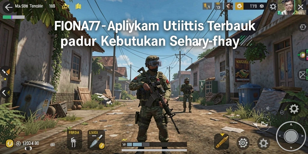 Tampilan antarmuka FIONA77 yang modern dan fungsional.