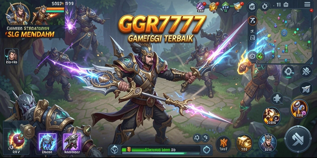 Screenshot GGR7777 menunjukkan aksi strategis dalam pertempuran.