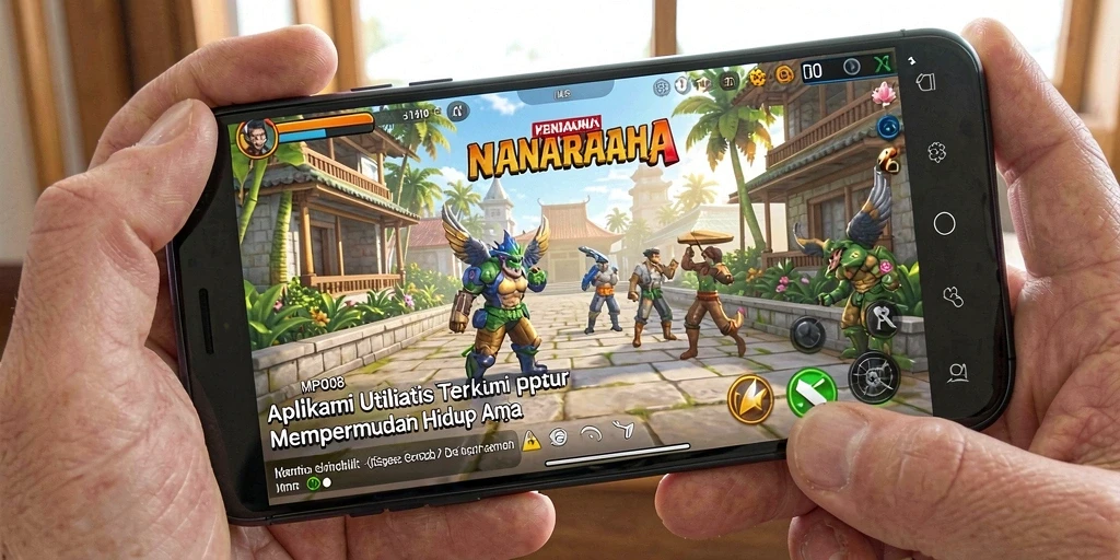 Tampilan antarmuka sederhana MPO08 yang memudahkan penggunaan.