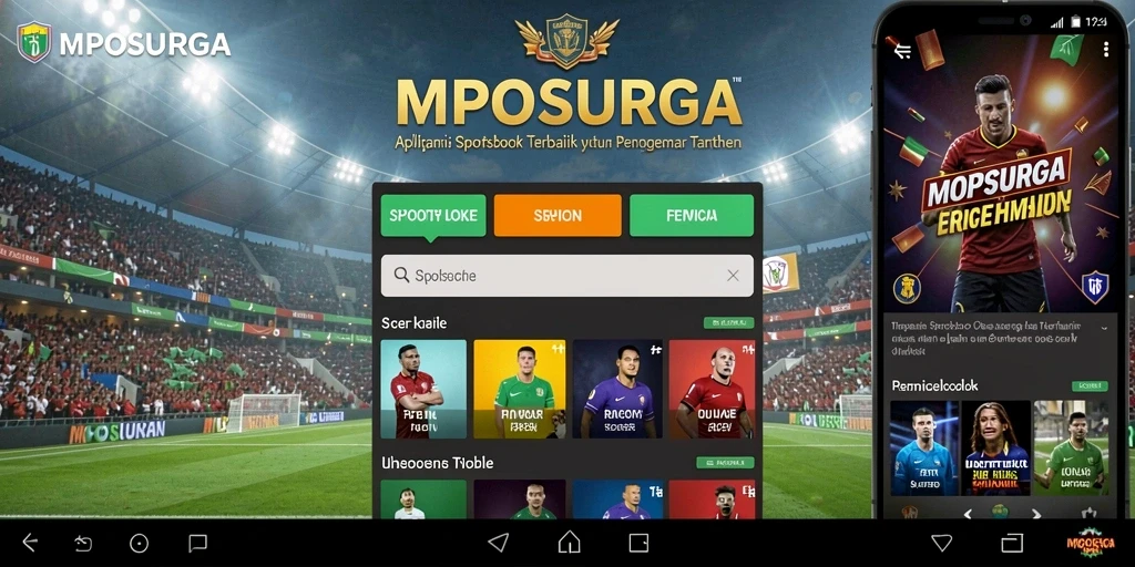 Screenshot gameplay aplikasi Sportsbook MPOSURGA.