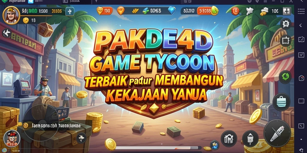 Tampilan gameplay PAKDE4D yang menarik dan interaktif.