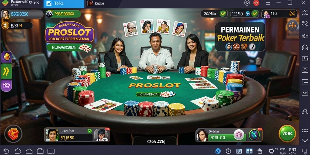 Tampilkan pengalaman bermain Poker yang menegangkan dan seru.