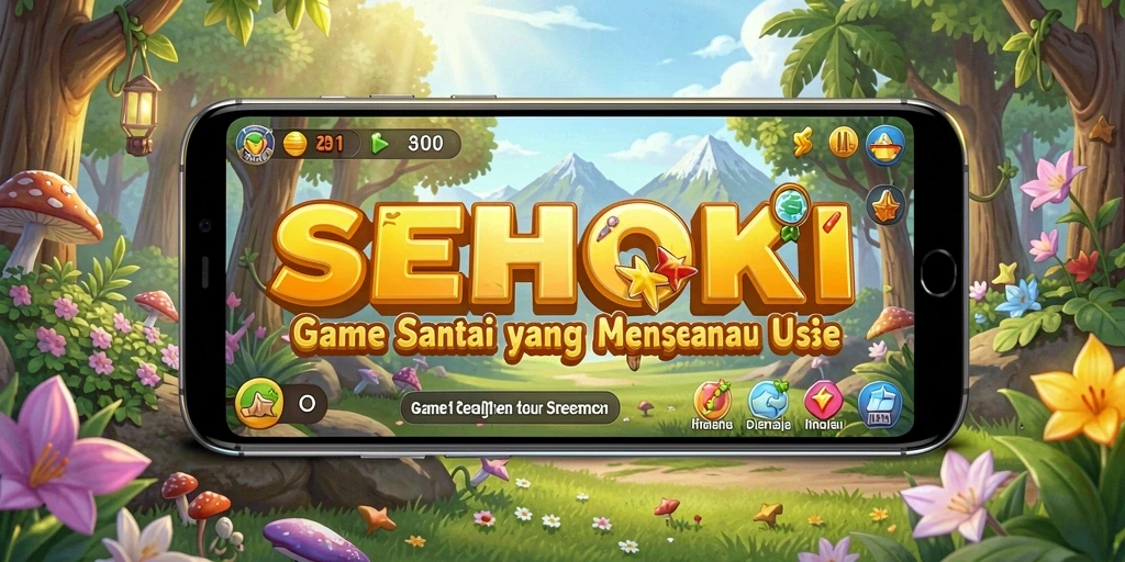 Tampilan gameplay SEHOKI yang menarik dan menghibur.
